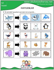 Hayvanların Yavrusunu Bul